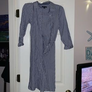 tommy hilfiger button up dress